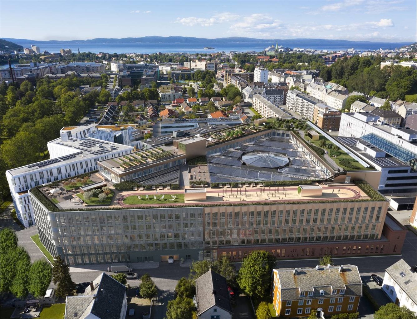 Teknostallen er nå ferdigstilt og har åpnet dørene. Her er det både butikker, kaféer, treningssenter og kontorlokaler.