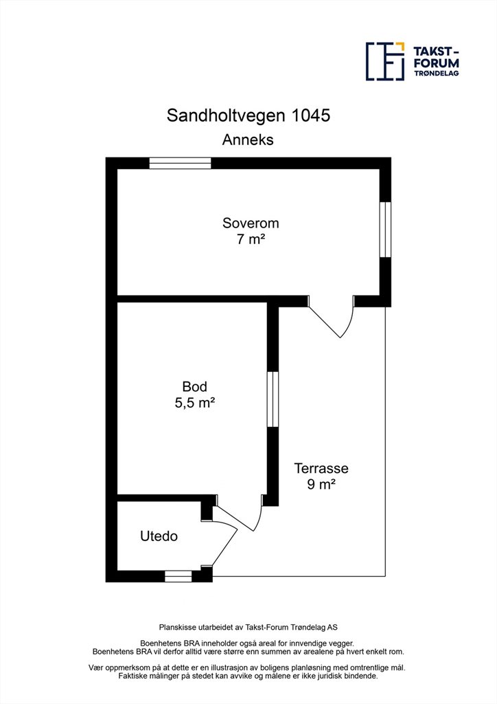 Planskisse anneks.
