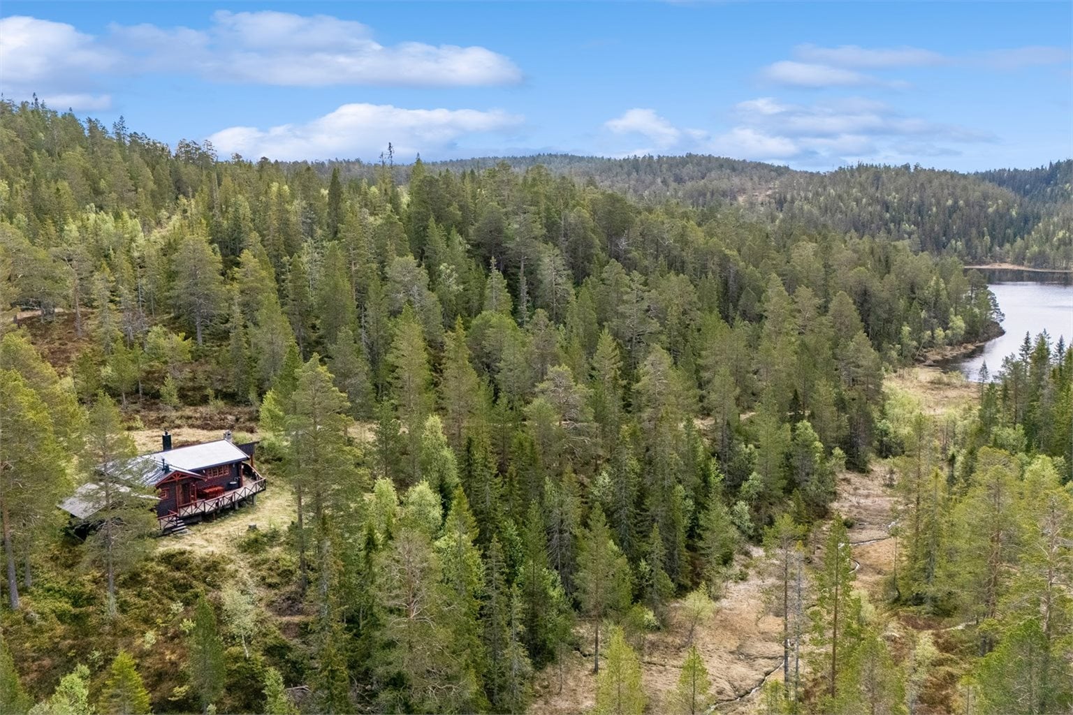 Kort vei til Tortsjøen med bademuligheter