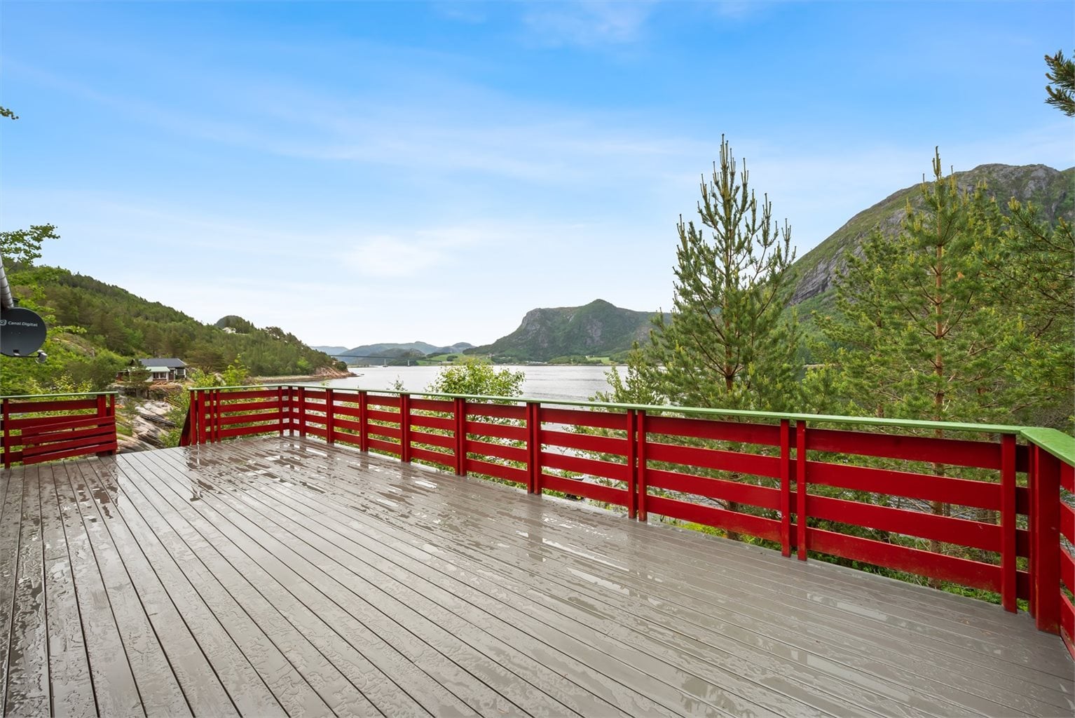 Terrasse på hele 54 kvm