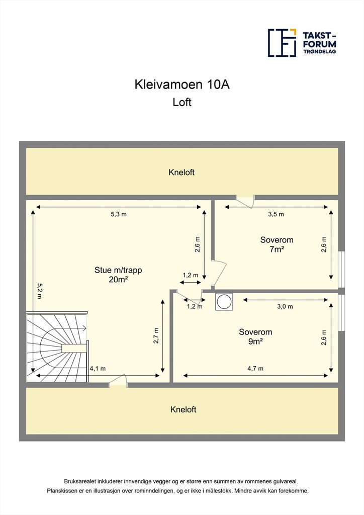 Planskisse loft