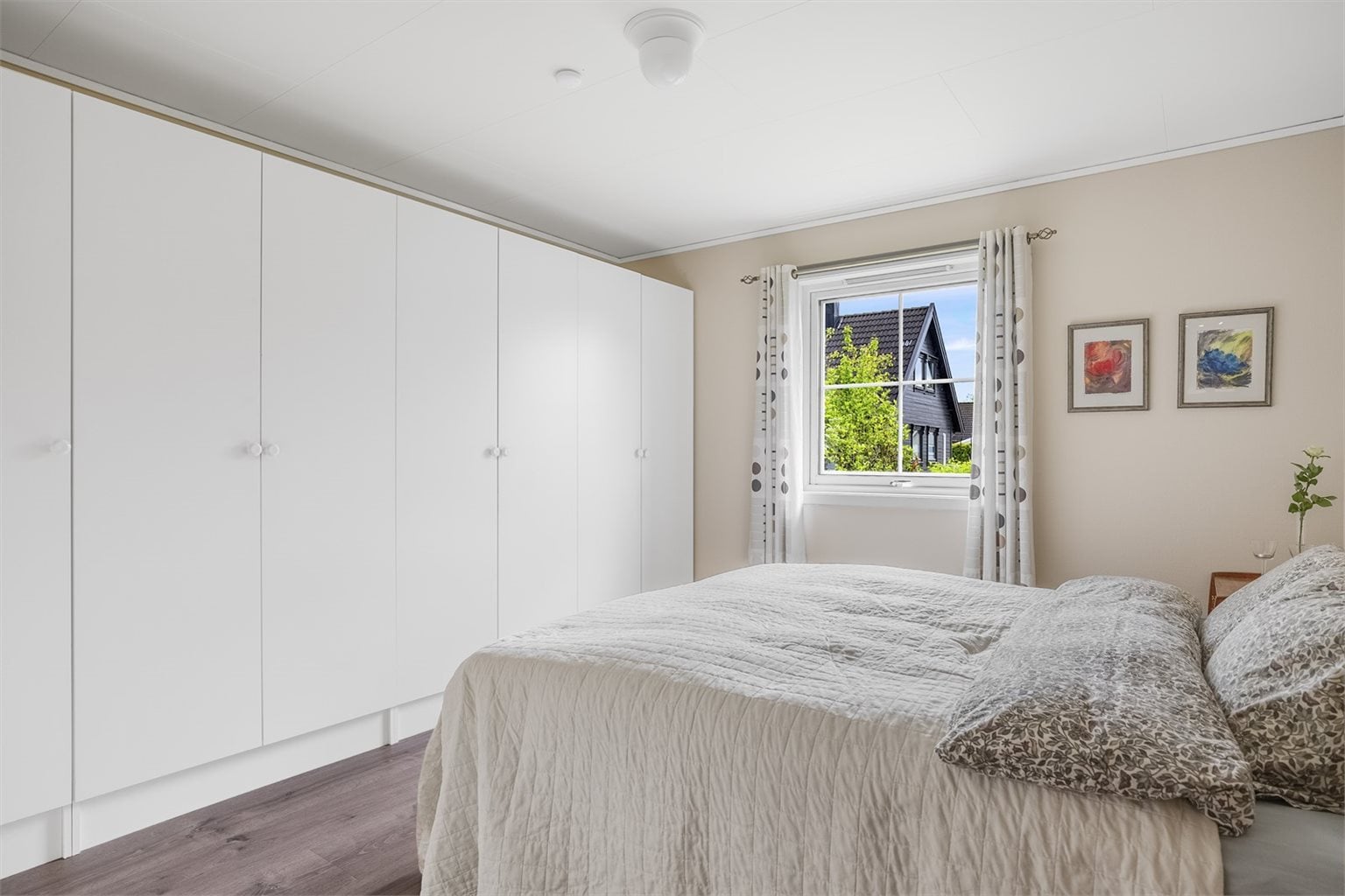 Soverommet i 1. etasje er på romslige 12,5m².