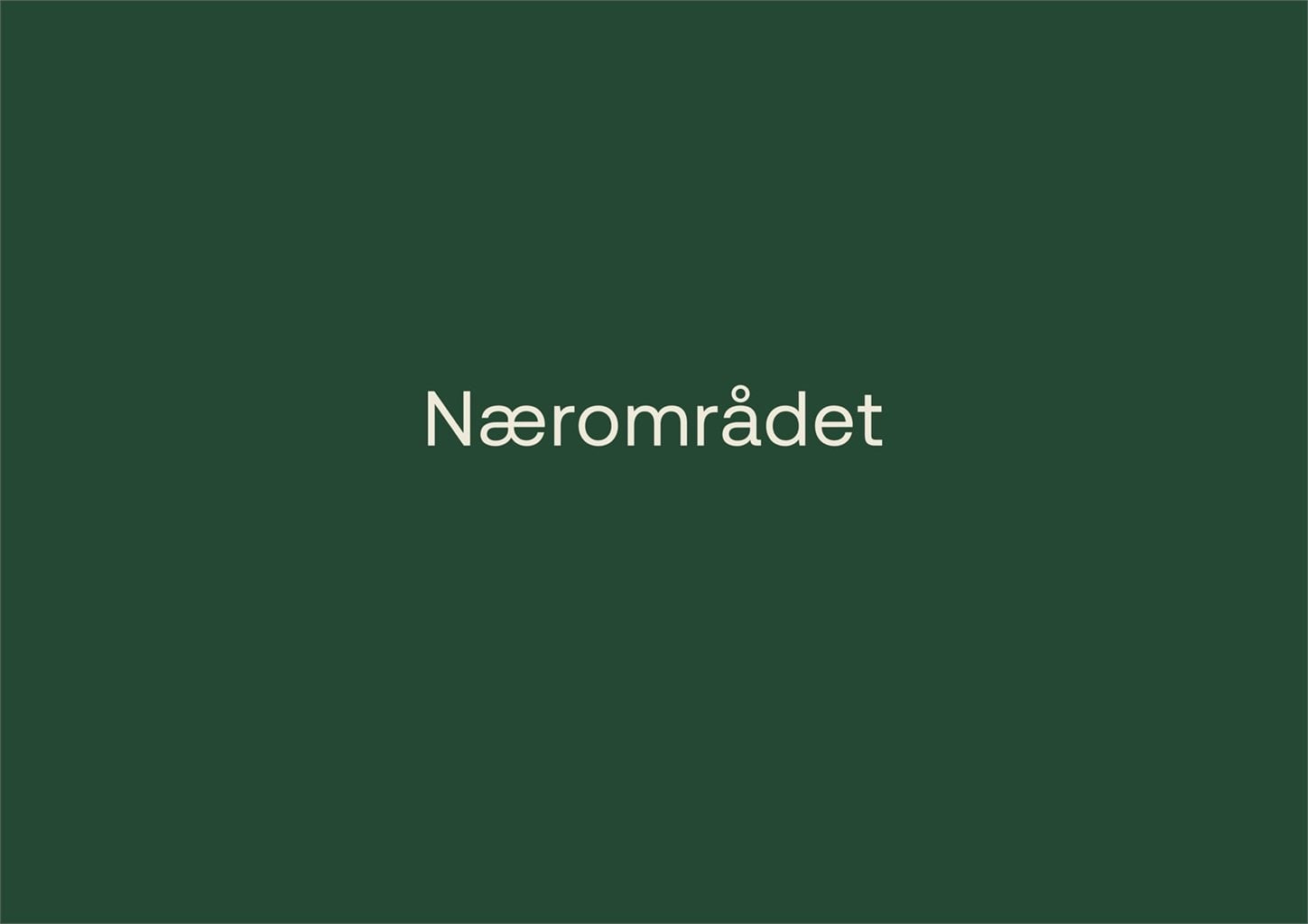 Nærområdet