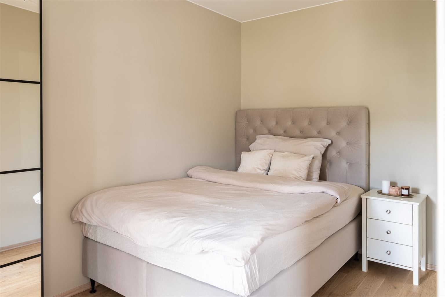 Soverommet strekker seg over 10m².