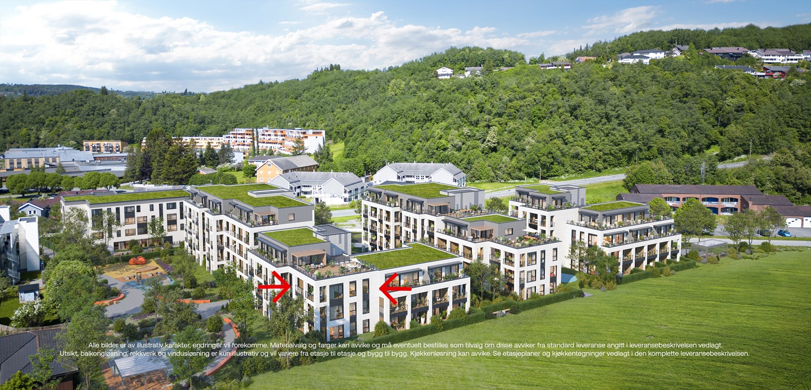 Melhus sentrum - Velkommen til en sjelden 3- roms hjørneleilighet med spektakulær beliggenhet og egen balkong. Landlig og sentralt i sentrum!