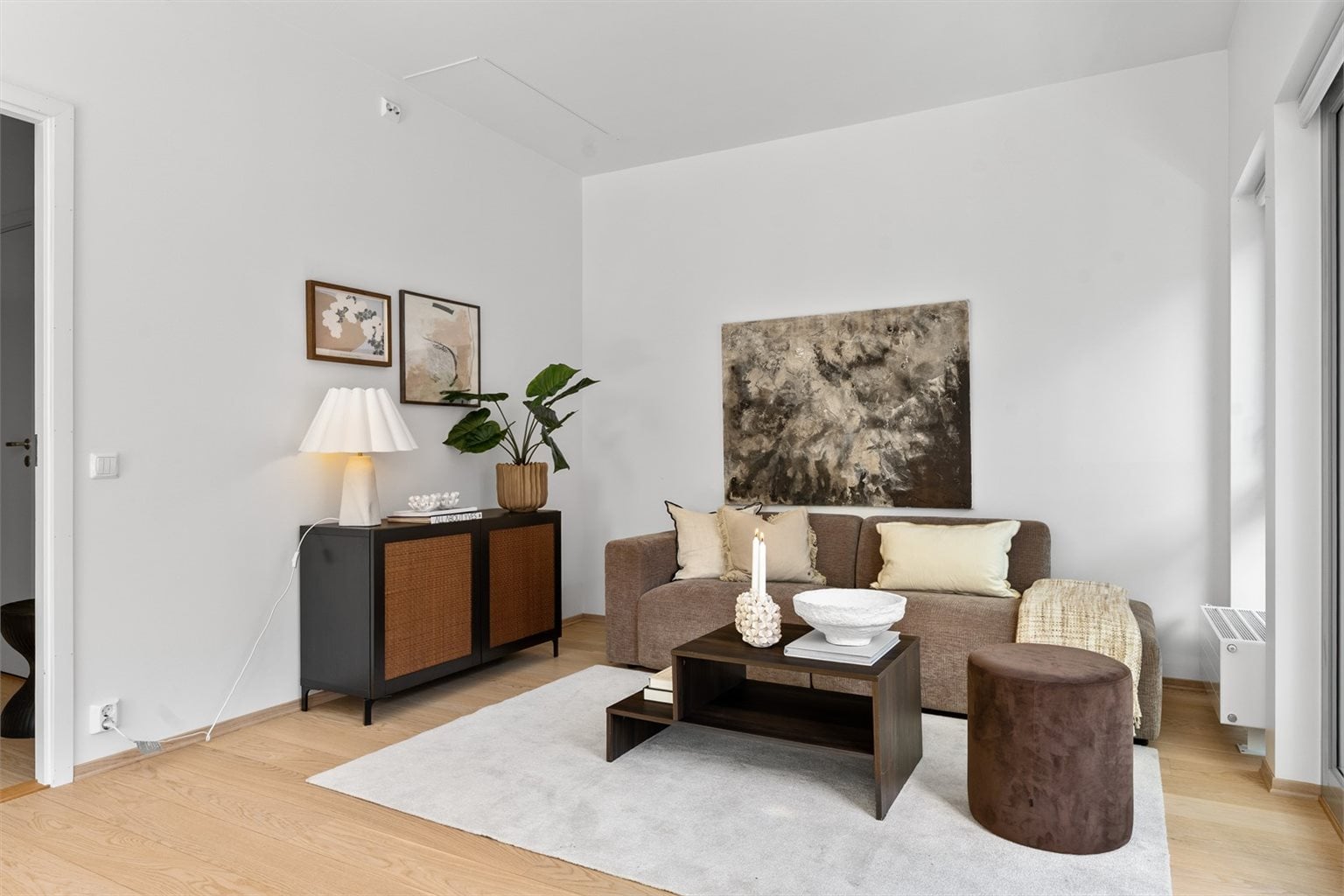 Leiligheten disponerer egen sportsbod i kjeller på gode 8m².