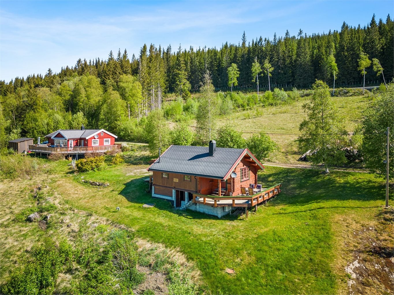Velkommen til Drøyvollvegen 125! Foto: Interiøfoto v/Haukdal