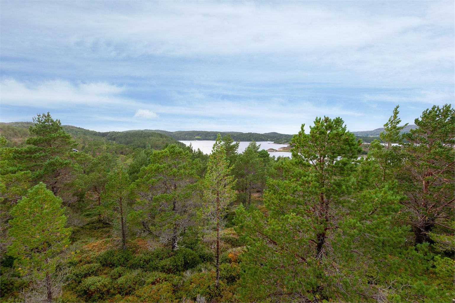 Tomta ligger på Hamarvik på sørsiden av Strømfjorden på Hitra, rett sør for østspissen av Helgebostadøya.